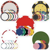 Insert-Ready Poker Chips Samples
