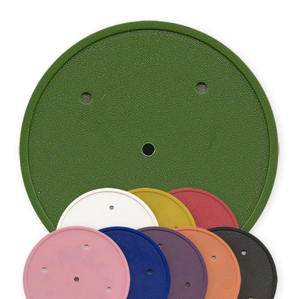 Solid Color Blank Poker Chips – 11.5g, Insert Ready