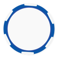Blue Multi-Stripe Blank Poker Chips - 11.5g, UV Print & Foil Stamp Ready