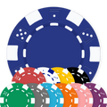 Dice-Design Poker Chips Sample Pack - 11.5g, UV & Foil Ready