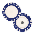 Blue Magnetic Triple Crown Golf Poker Chips - 6g, Ball Marker Ready