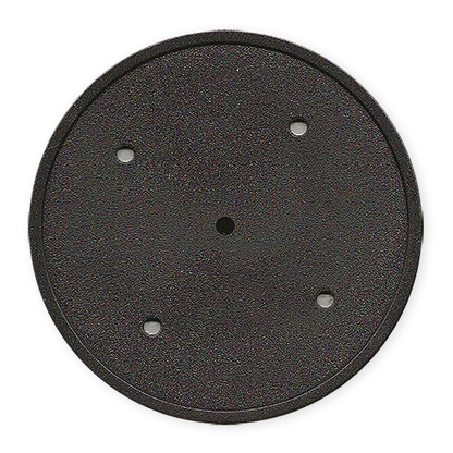Black 11 .5 gram clay composite solid color poker chip - Insert ready