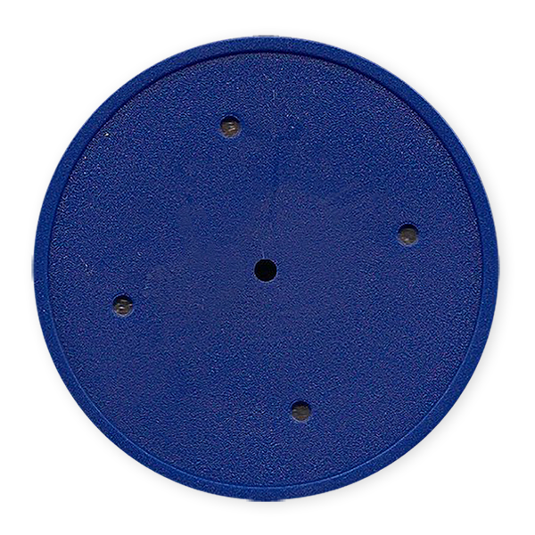 Blue 11 .5 gram clay composite solid color poker chip - Insert ready
