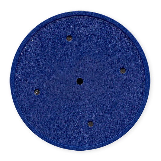 Blue 11 .5 gram clay composite solid color poker chip - Insert ready
