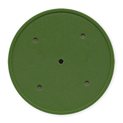 Green 11 .5 gram clay composite solid color poker chip - Insert ready