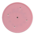 Pink Solid-Color Blank Poker Chips - 11.5g Insert Ready, Max Imprint Area