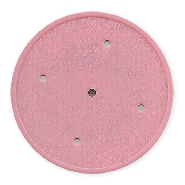 Pink 11 .5 gram clay composite solid color poker chip - Insert ready