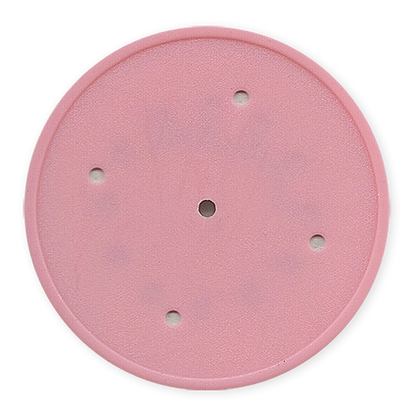 Pink 11 .5 gram clay composite solid color poker chip - Insert ready