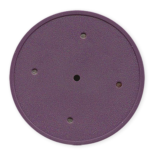 Purple 11 .5 gram clay composite solid color poker chip - Insert ready