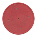 Red Solid-Color Blank Poker Chips - 11.5g Insert Ready, Max Imprint Area