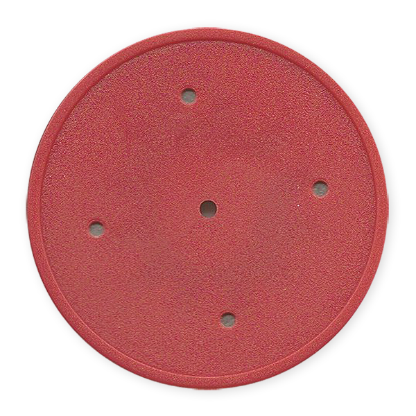 Red 11 .5 gram clay composite solid color poker chip - Insert ready