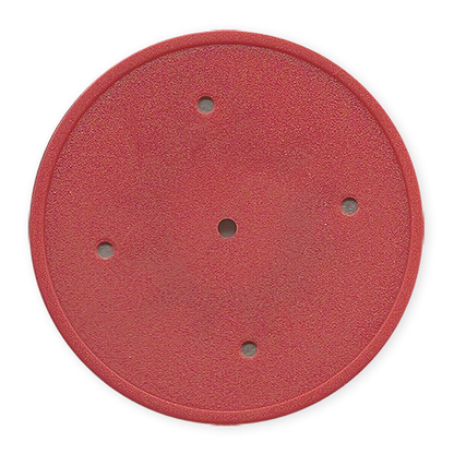Red 11 .5 gram clay composite solid color poker chip - Insert ready