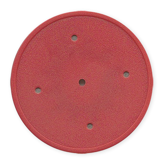 Red 11 .5 gram clay composite solid color poker chip - Insert ready