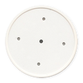 White Solid-Color Blank Poker Chips - 11.5g Insert Ready, Max Imprint Area